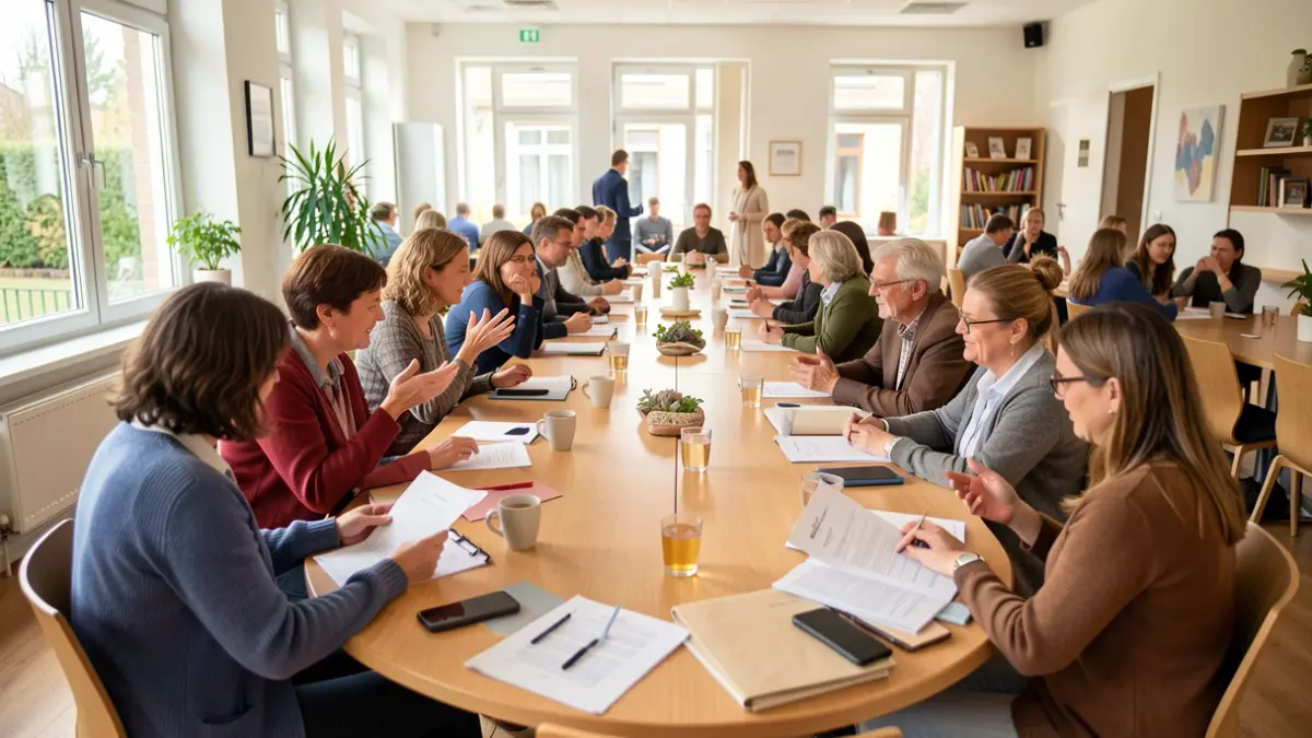 Imatge genèrica de diverses persones participant en un taller en un centre cívic.
