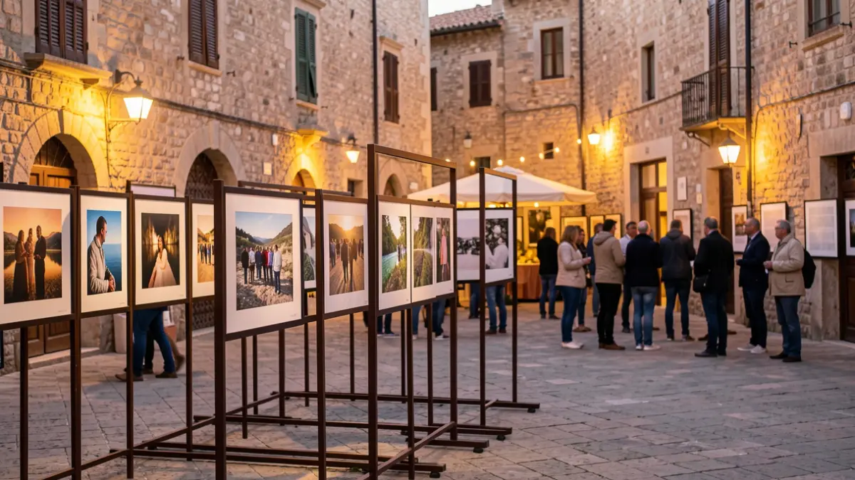 Exposició del Festival Internacional de Fotografia VISIONS a Camprodon.