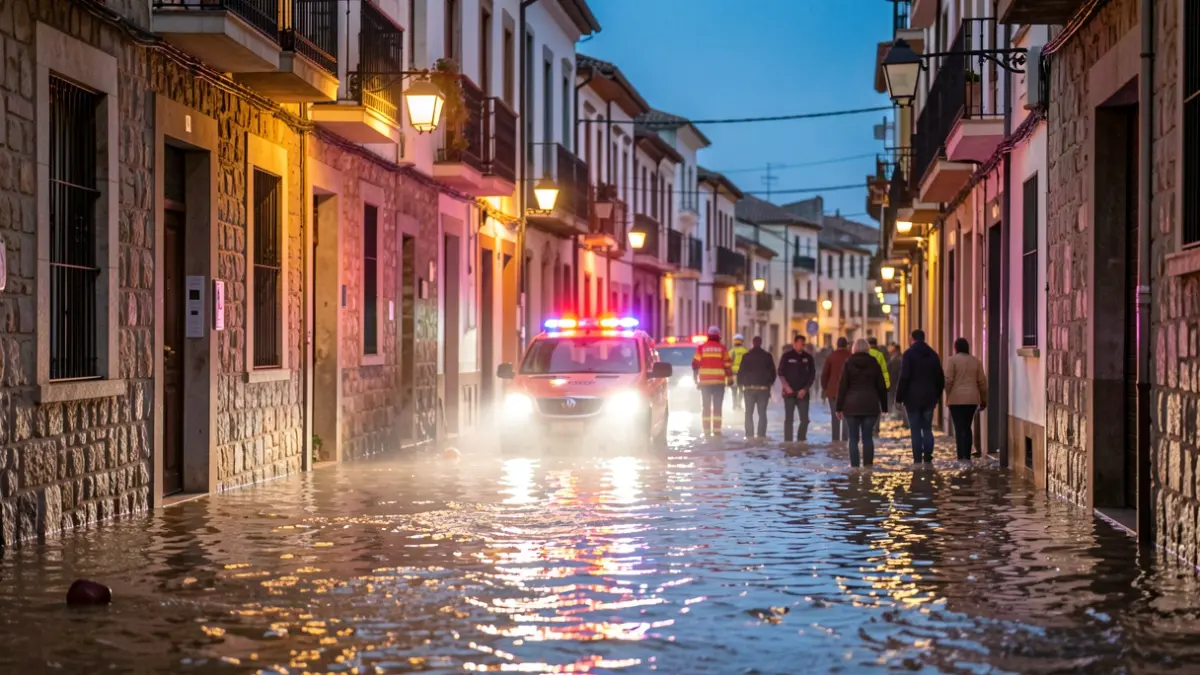 Generic image of recovery after heavy rains in Canovelles.