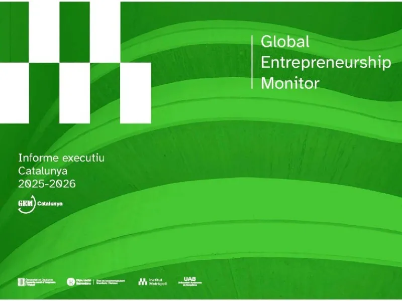 Catalunya assoleix el màxim històric d'emprenedoria amb un 9,7% de TEA