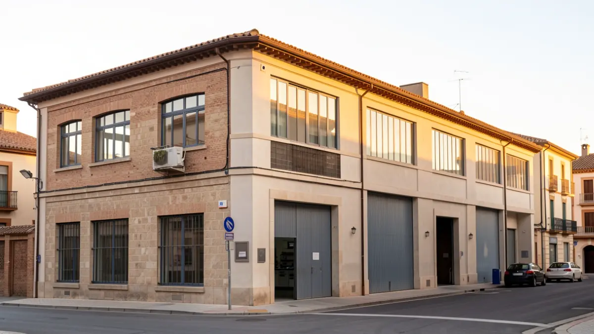 Old Caldereria warehouse in Cornellà de Llobregat, future headquarters of the Urban Guard.