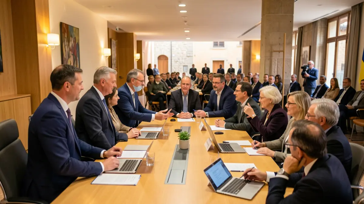 Delegació ucraïnesa visita Caldes de Montbui per conèixer polítiques municipals.