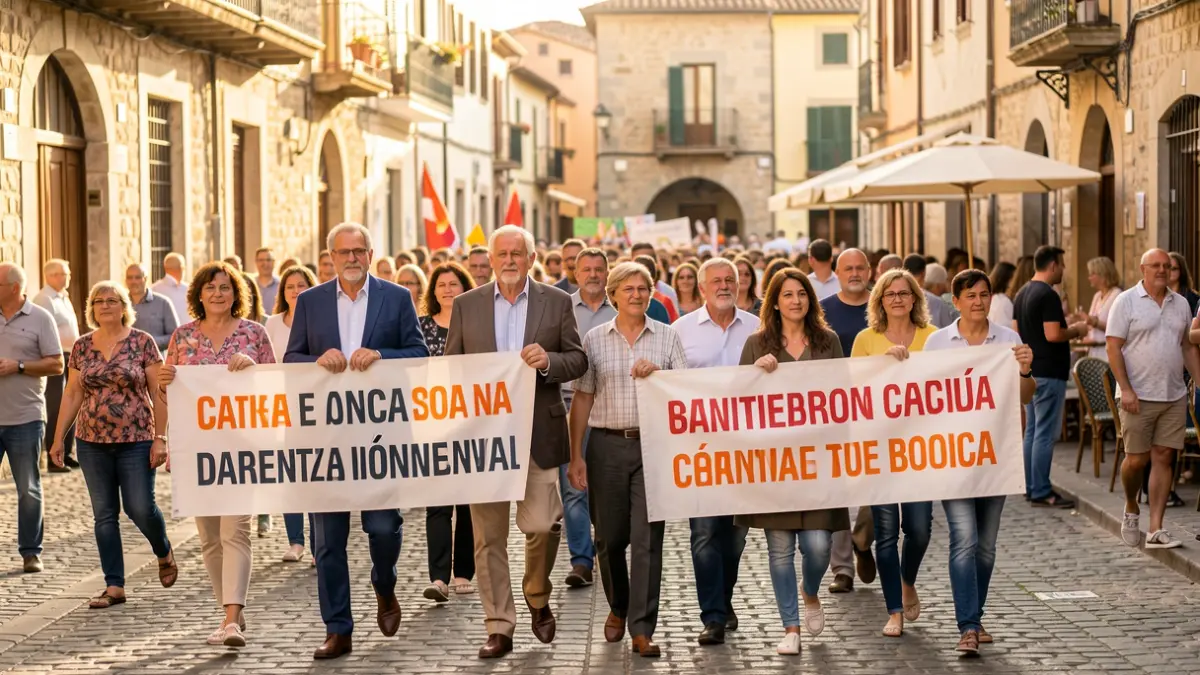 Imatge genèrica d'una manifestació cultural pel català a Reus.