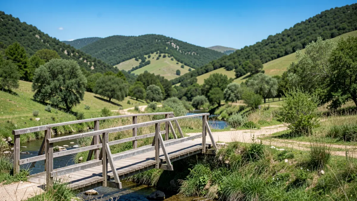 Passera rehabilitada a la colònia Estabanell i centre d'interpretació del Parc Natural de les Capçaleres del Ter i del Freser.