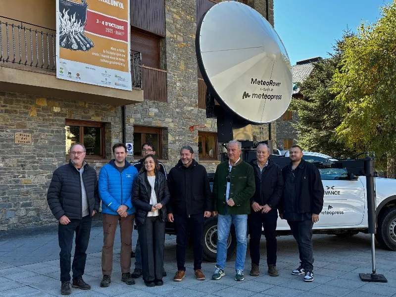 El Meteocat prova un radar mòbil al Pirineu per validar noves ubicacions