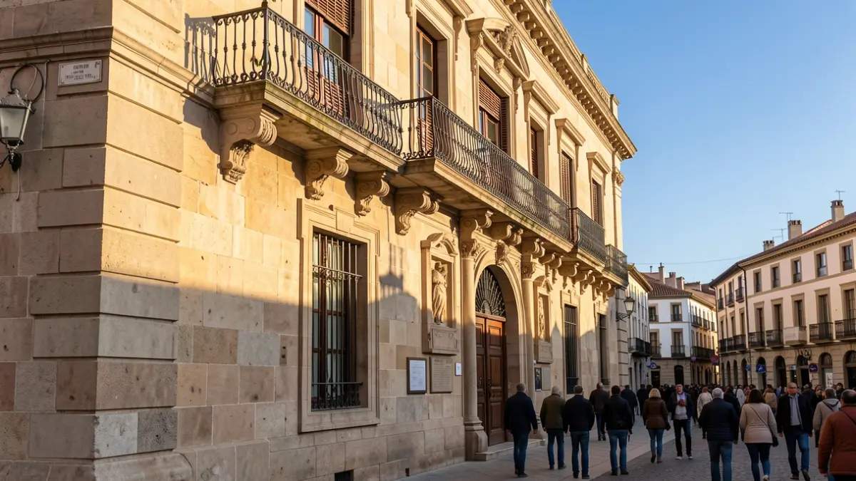 Facade of the Cabrera de Mar City Hall.