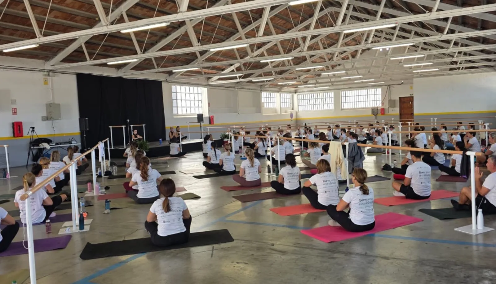 Èxit de participació i molt bona acollida de la masterclass del “Barre” a Piera