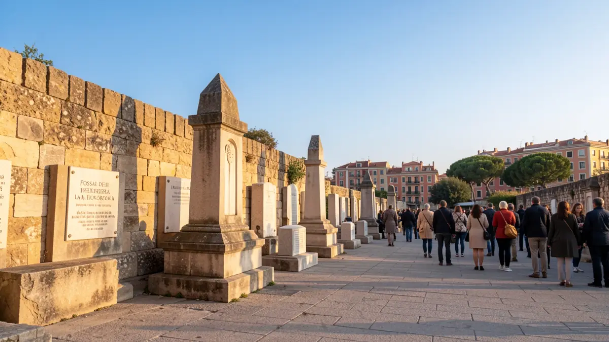 El Fossar de la Pedrera, un espai de memòria a Barcelona.