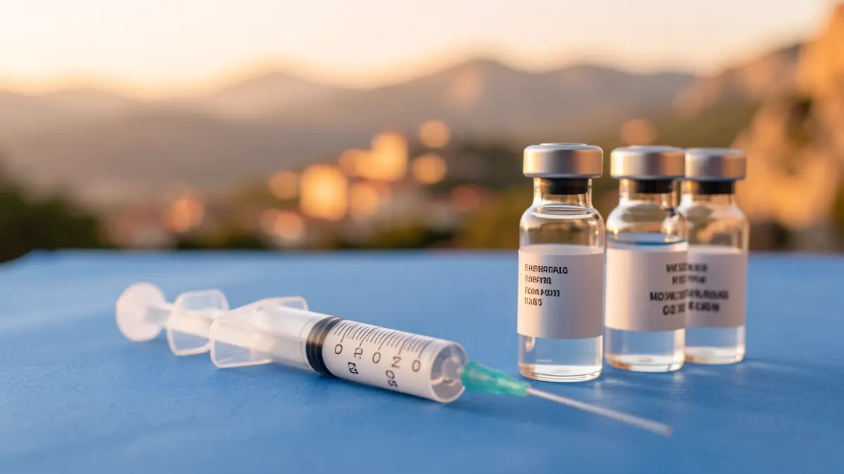 Imatge genèrica de material mèdic per a la vacunació.