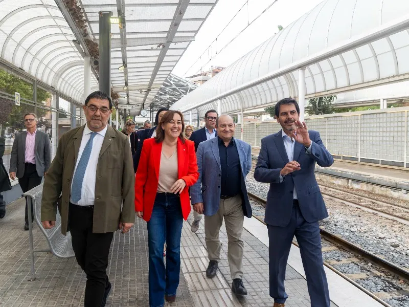Inici de les obres per soterrar el pas a nivell de FGC a Igualada