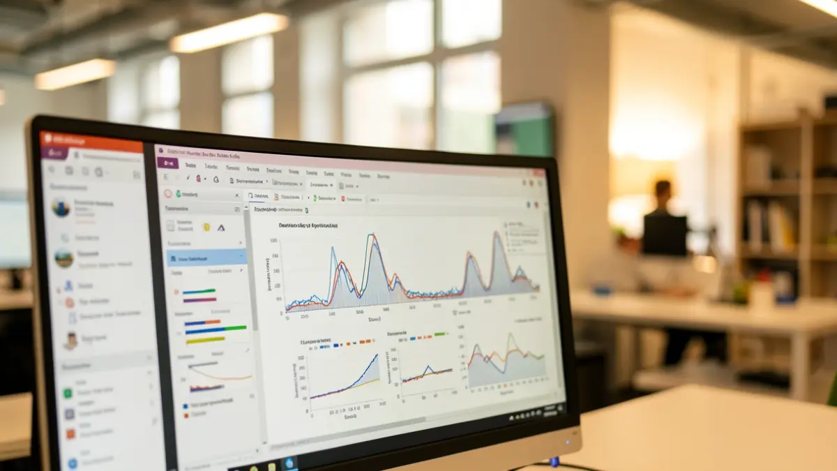 Generic image of a computer screen displaying scientific data and graphs.