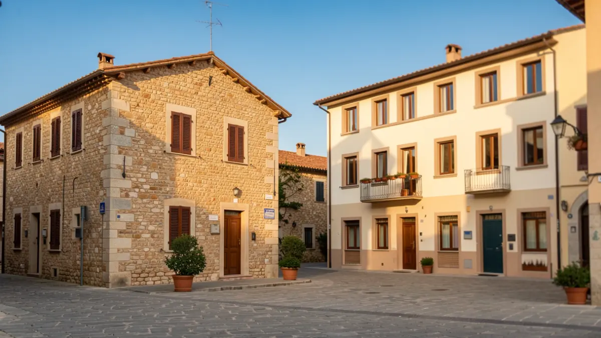 Municipal buildings of Les Masies de Voltregà and Sant Hipòlit de Voltregà.