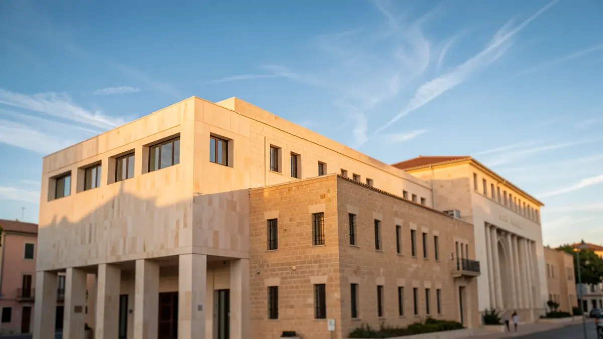 Fachada de l'Institut Català d'Arqueologia Clàssica (ICAC) a Tarragona.