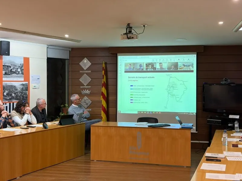 Millora del transport públic a l'Alta Ribagorça amb noves connexions i transport a demanda