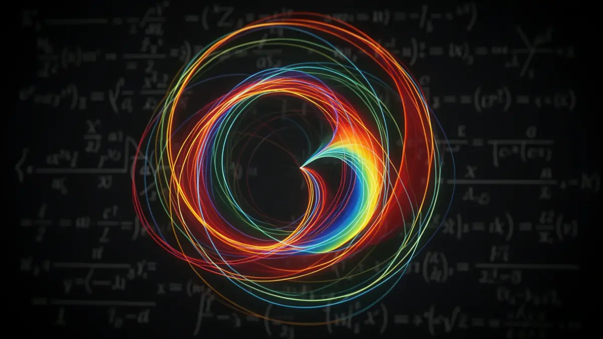 Generic image of abstract representations of scientific laws and mathematical models.