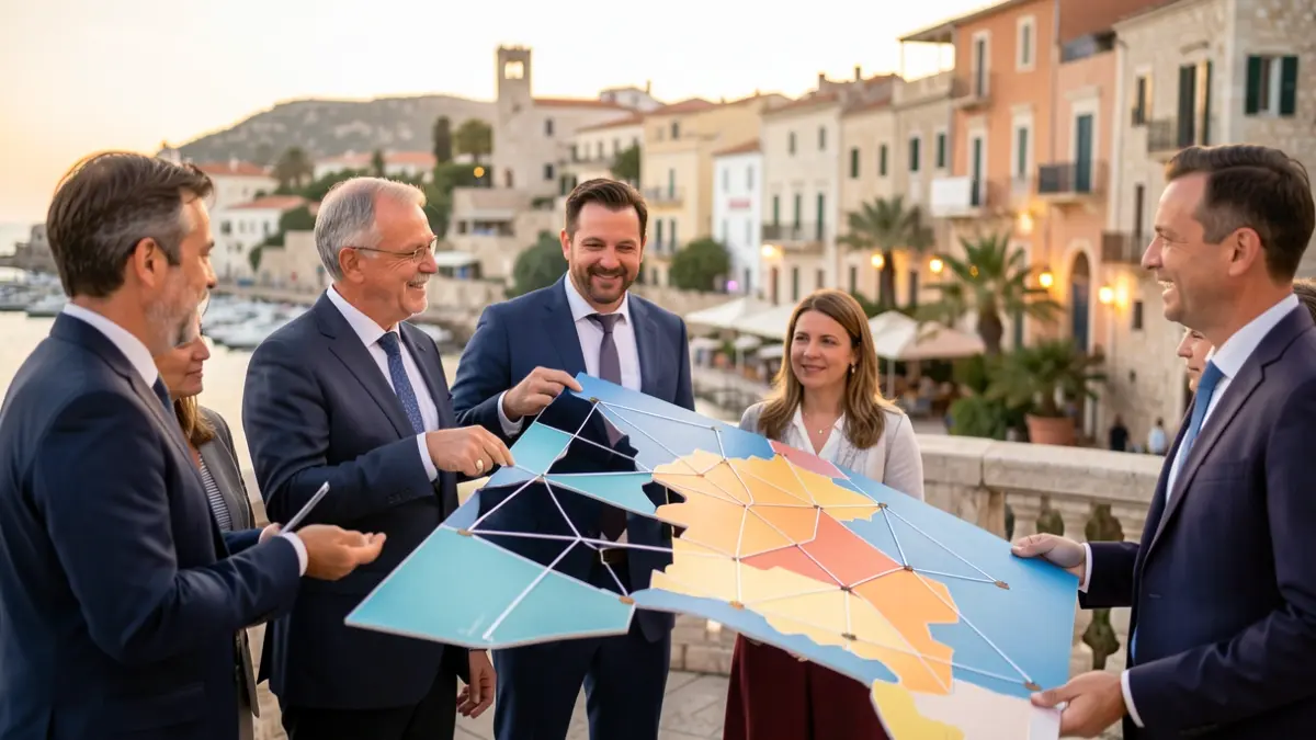 Generic image of representatives participating in a European urban planning festival.