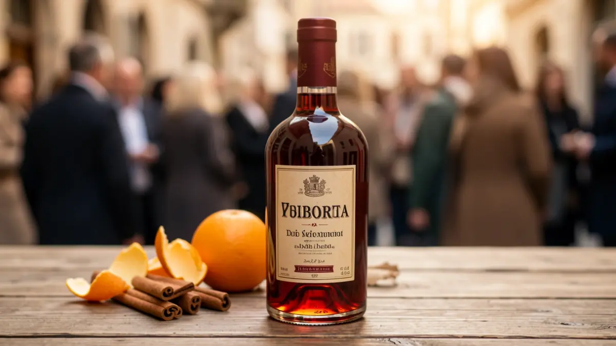 Padró & Co. Rojo Amargo vermouth bottle with botanical details.