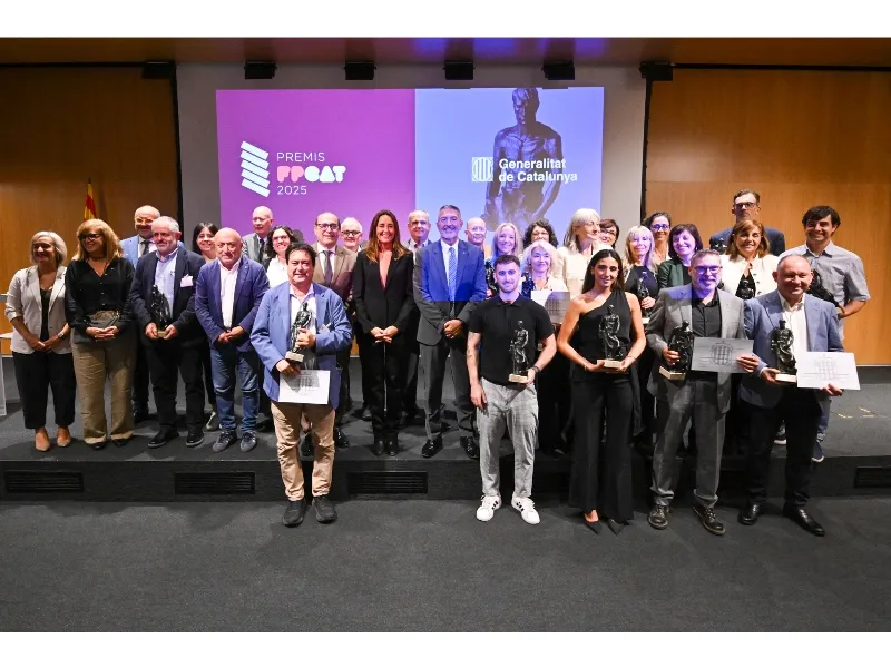 Premis #FPCAT 2025 reconeixen 16 trajectòries per l'excel·lència en formació professional