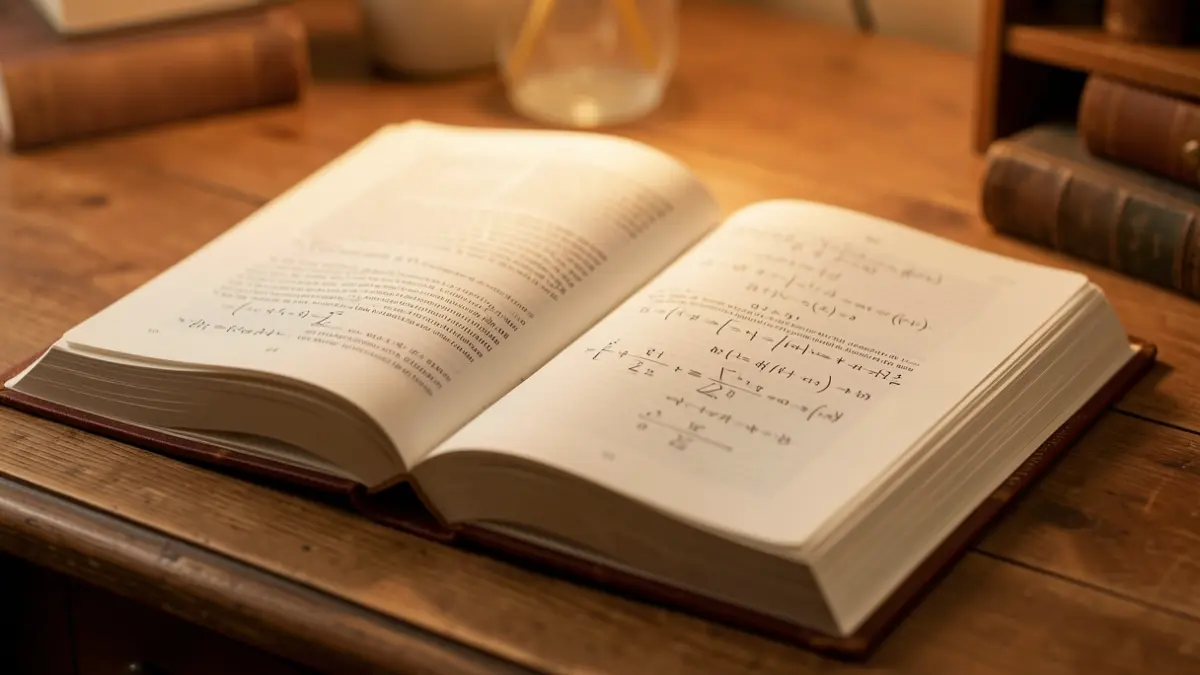 Generic image of an open book on a table.