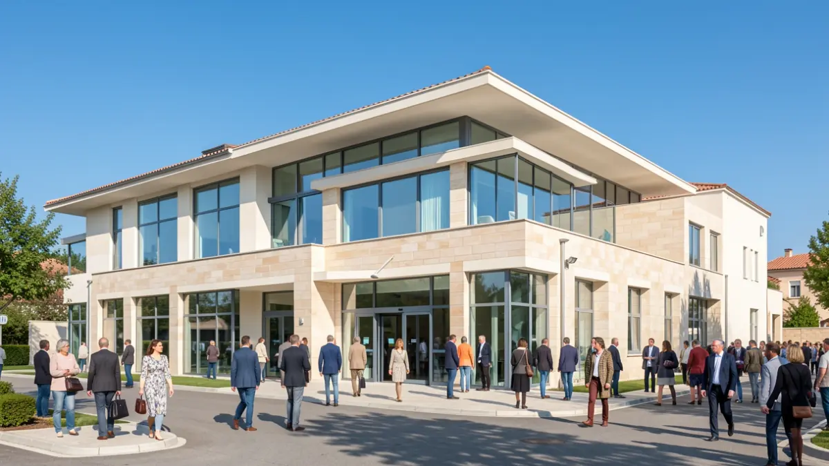 Imatge genèrica d'un centre sanitari modern a Catalunya.