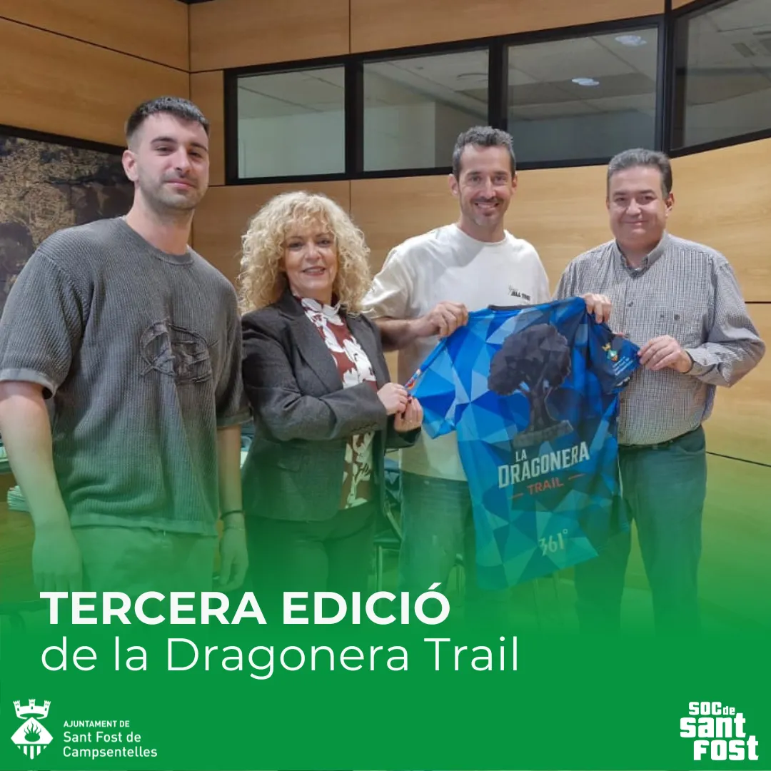 Sant Fost acull la 3a Dragonera Trail amb tres recorreguts i activitats familiars