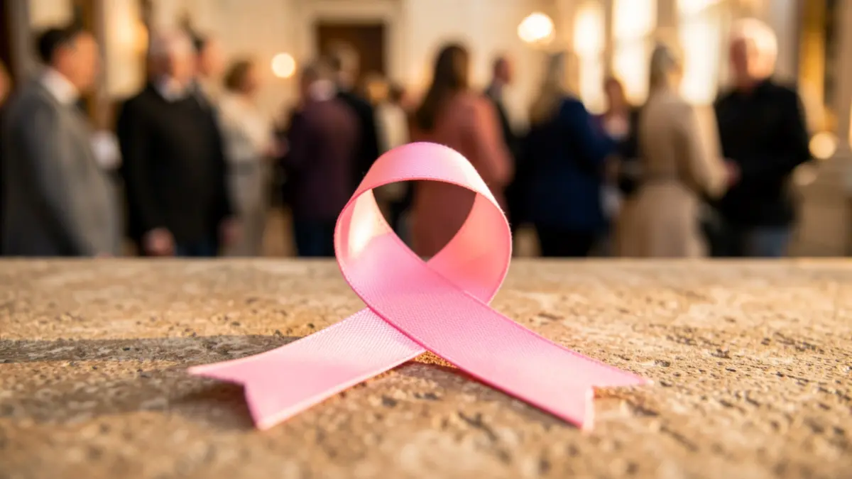 Símbolo genérico del cáncer de mama.