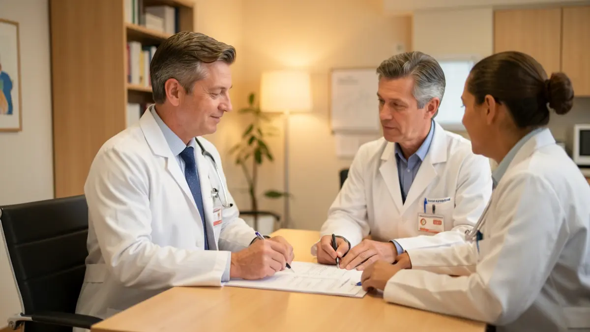 Imatge genèrica d'una consulta mèdica en un hospital.