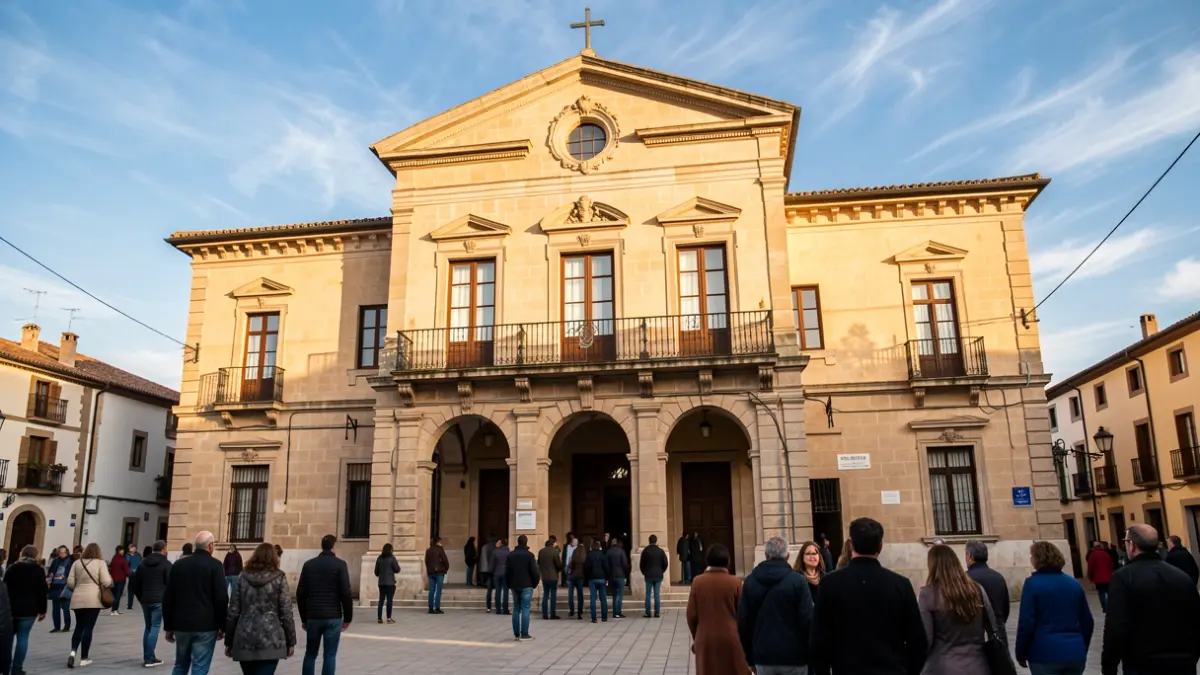 Fachada del Teatro Ateneu de Tàrrega.