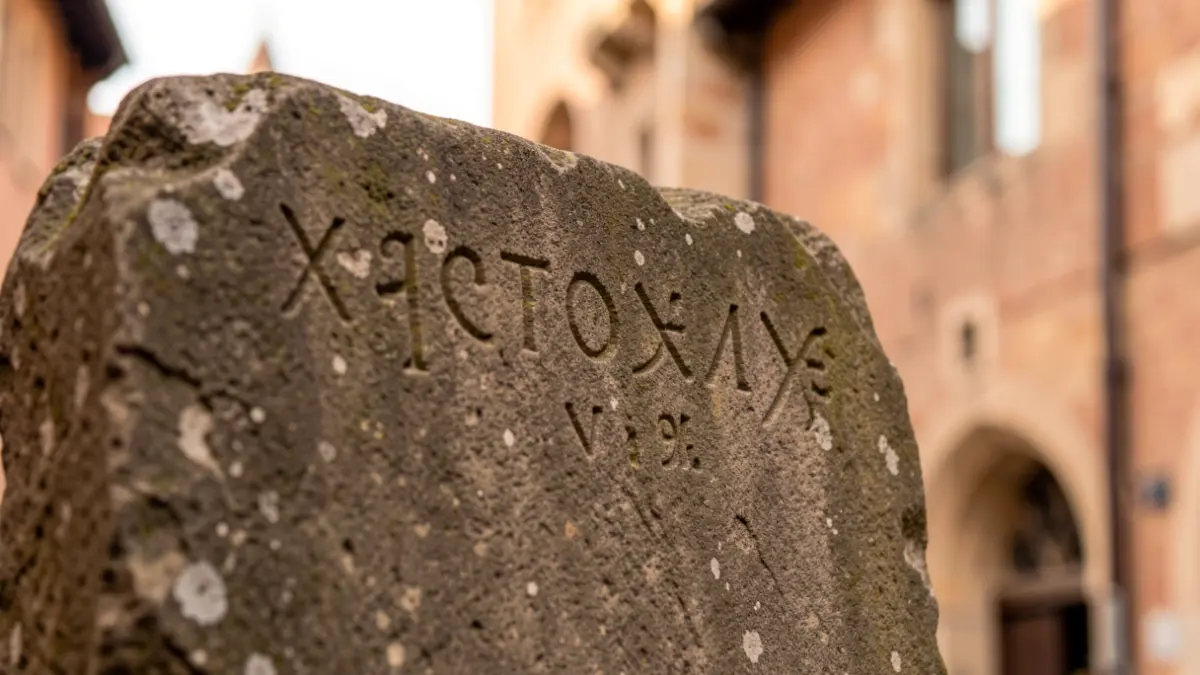 Generic image of an ancient stone tablet with inscriptions.